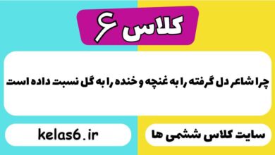 چرا شاعر دل گرفته را به غنچه و خنده را به گل نسبت داده است